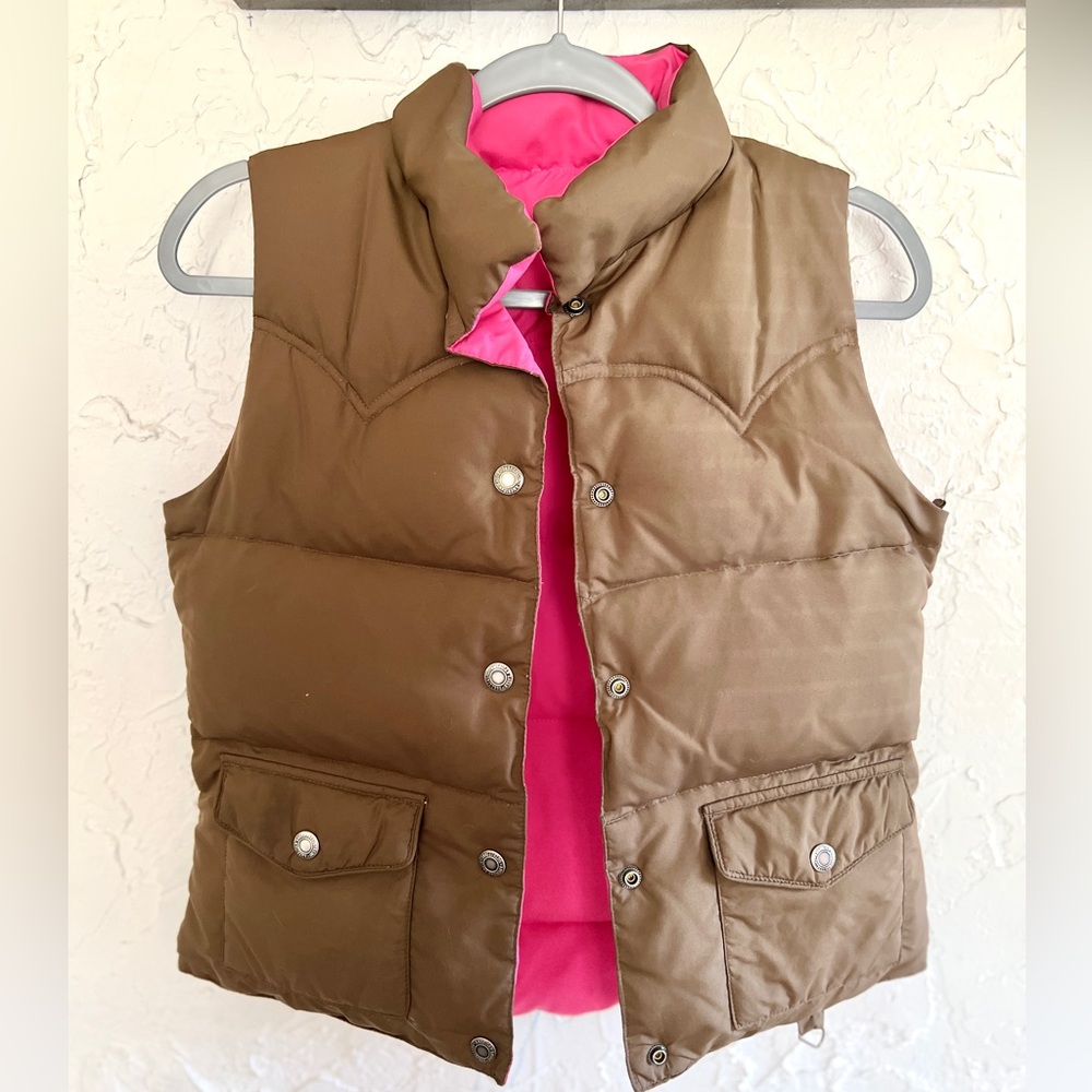 American eagle puffer vest